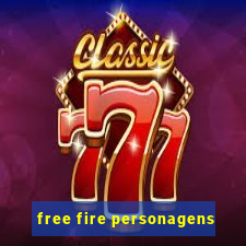 free fire personagens