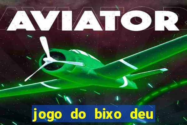 jogo do bixo deu no poste