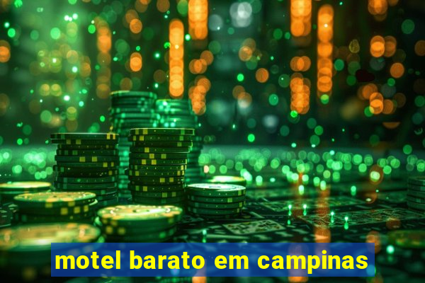 motel barato em campinas