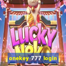 onekey 777 login