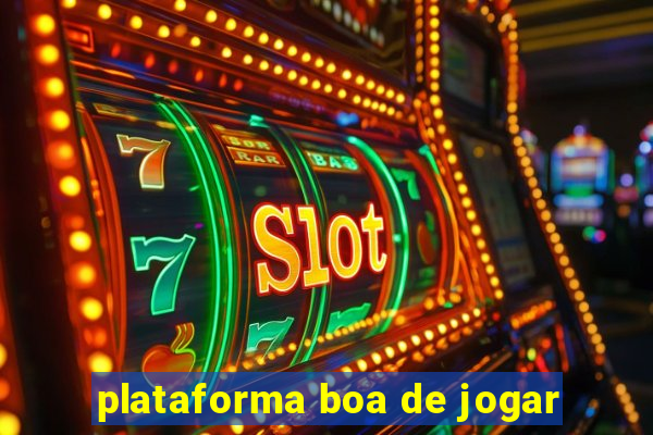 plataforma boa de jogar