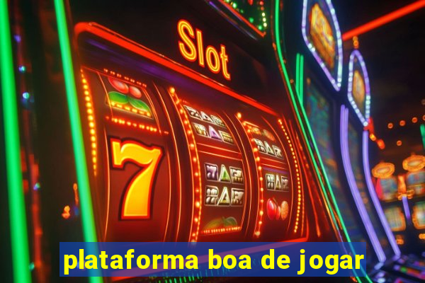 plataforma boa de jogar