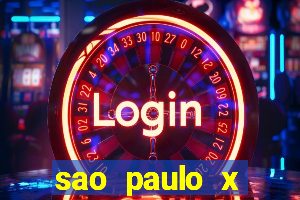 sao paulo x palmeiras palpites