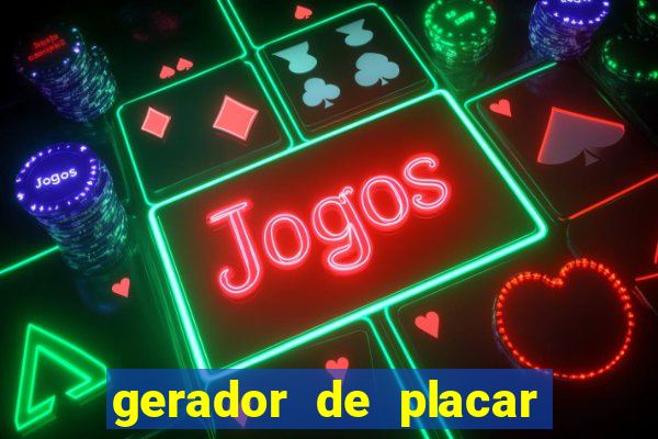 gerador de placar de futebol