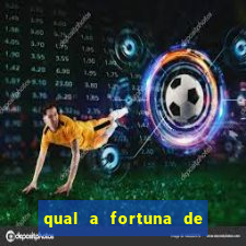 qual a fortuna de chico moedas