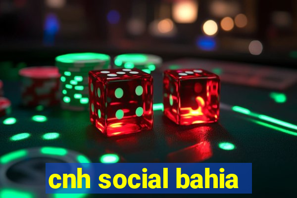 cnh social bahia