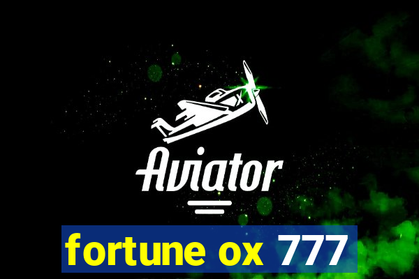 fortune ox 777