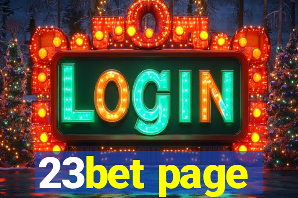 23bet page