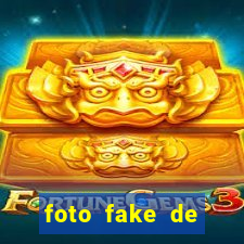 foto fake de mulher no espelho