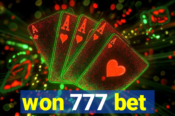 won 777 bet