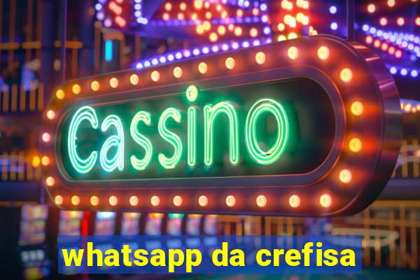 whatsapp da crefisa