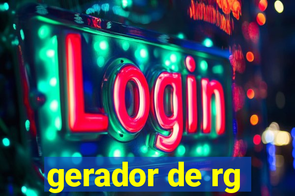 gerador de rg