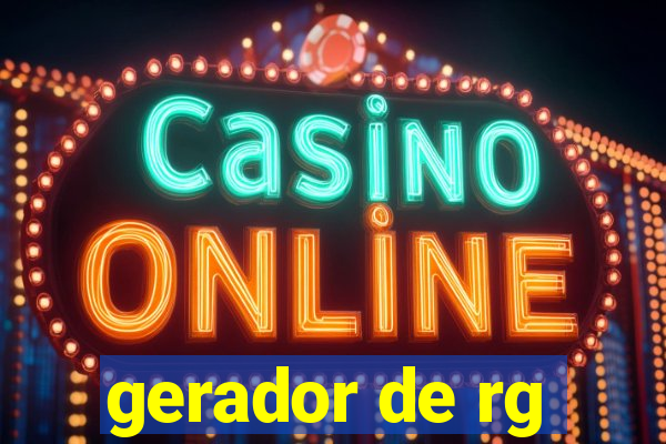 gerador de rg