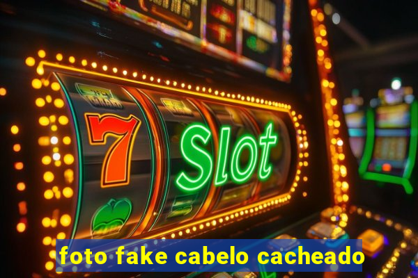 foto fake cabelo cacheado