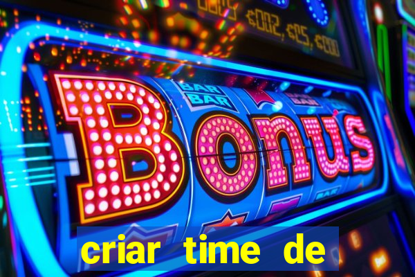 criar time de futebol simulador