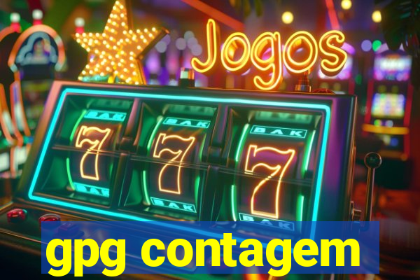 gpg contagem