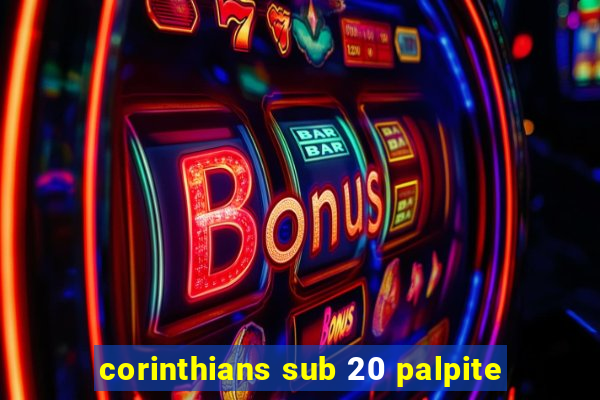 corinthians sub 20 palpite