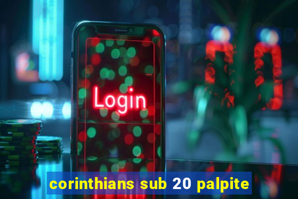corinthians sub 20 palpite