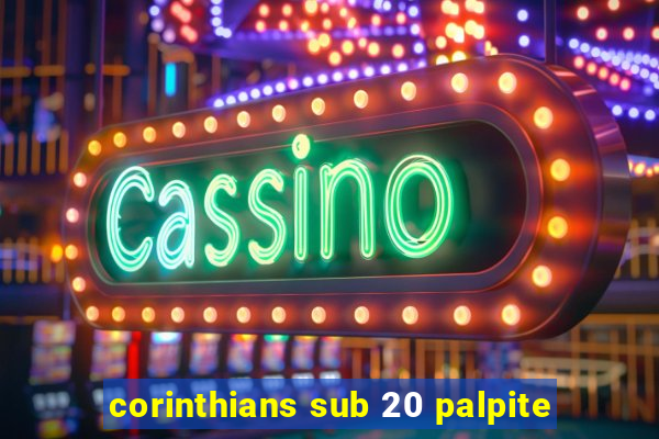 corinthians sub 20 palpite