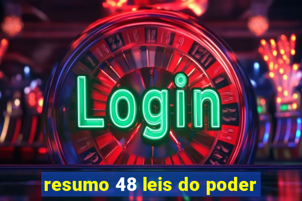 resumo 48 leis do poder