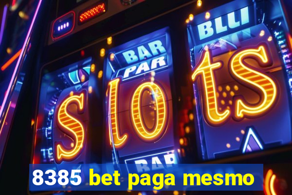 8385 bet paga mesmo