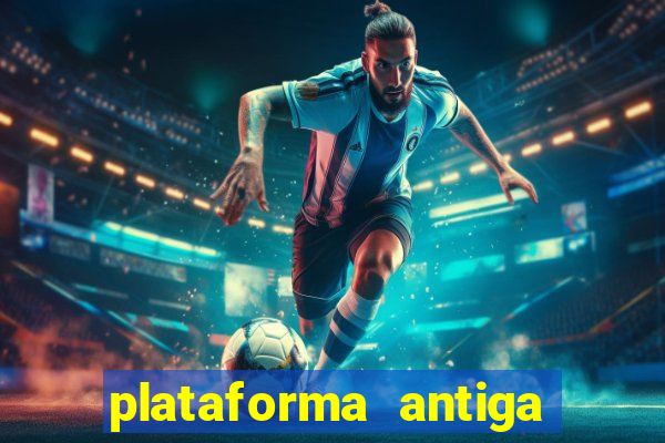 plataforma antiga de jogos