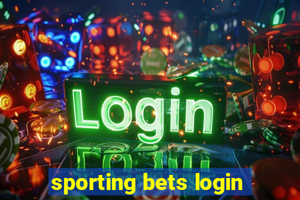 sporting bets login