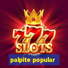 palpite popular