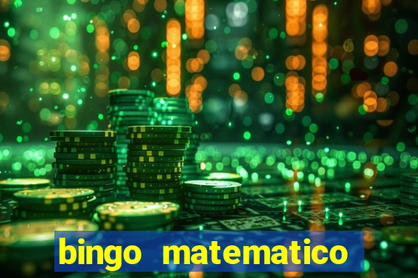 bingo matematico para ensino medio