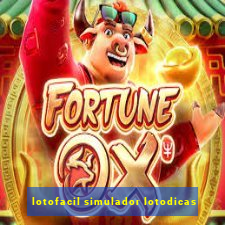 lotofacil simulador lotodicas