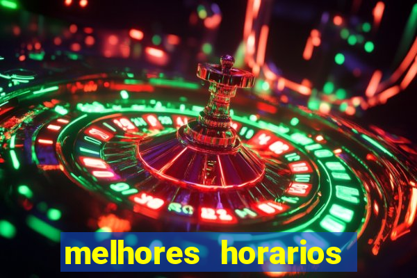 melhores horarios pagantes fortune tiger