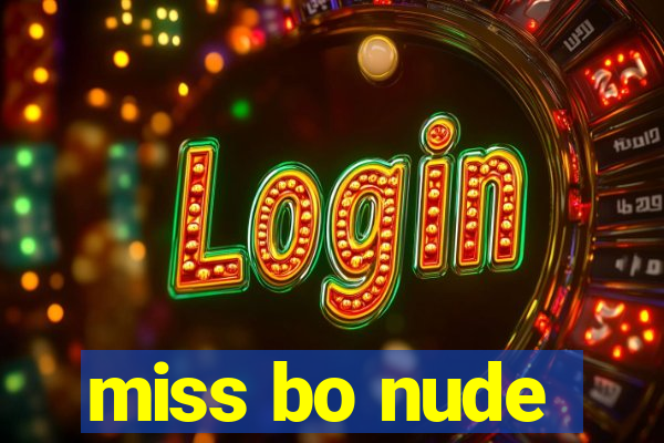 miss bo nude
