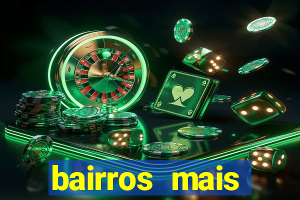 bairros mais perigosos de bh