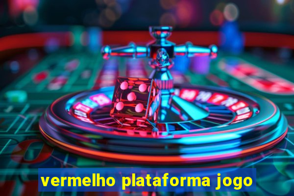 vermelho plataforma jogo