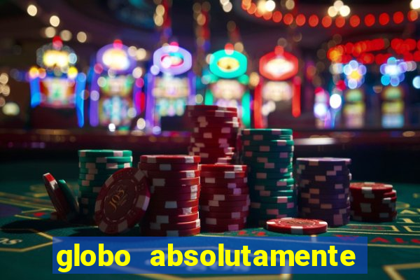 globo absolutamente sobre noticias