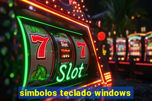 simbolos teclado windows