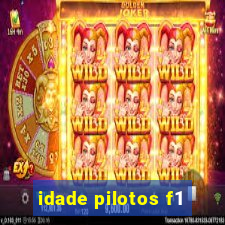 idade pilotos f1