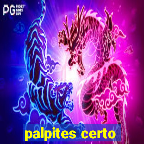 palpites certo