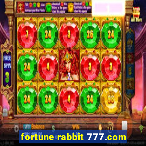 fortune rabbit 777.com