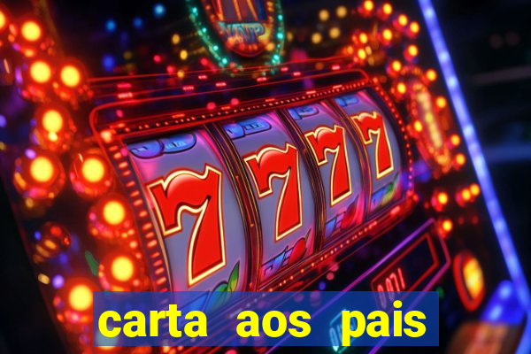carta aos pais rubem alves