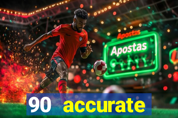 90 accurate football predictions