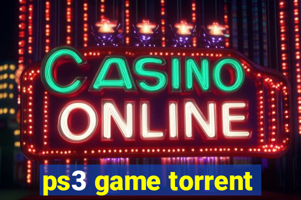 ps3 game torrent
