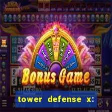 tower defense x: beta codes
