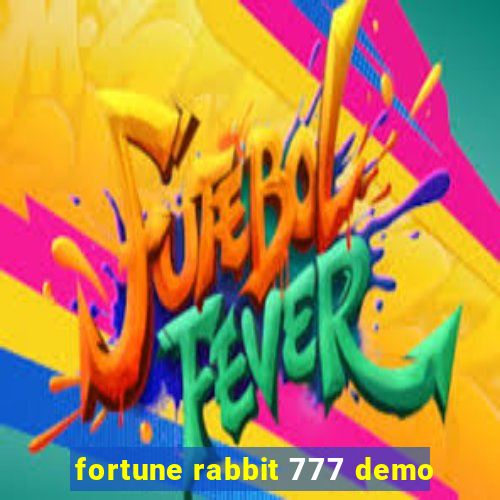 fortune rabbit 777 demo