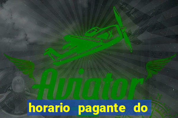 horario pagante do coelho fortune
