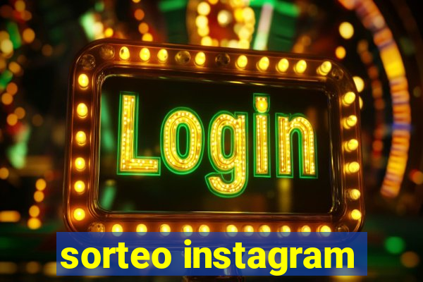 sorteo instagram