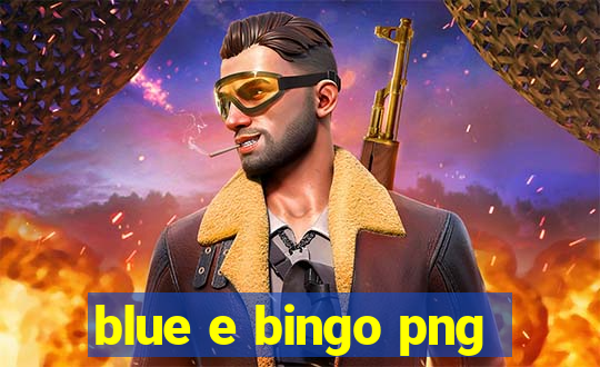 blue e bingo png