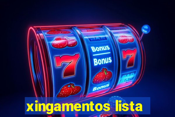 xingamentos lista