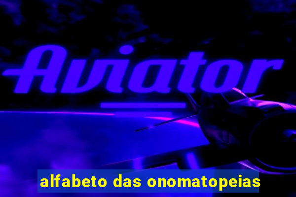 alfabeto das onomatopeias