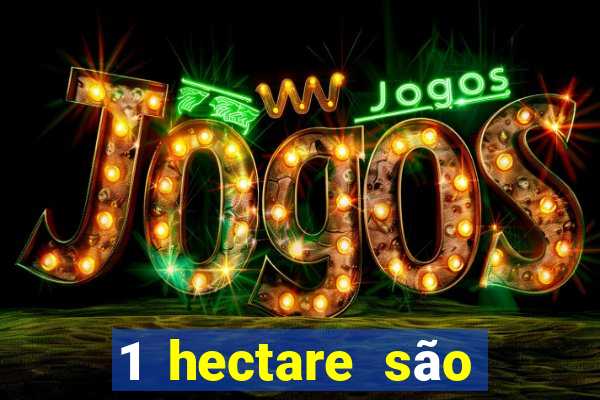 1 hectare são quantas tarefas na bahia